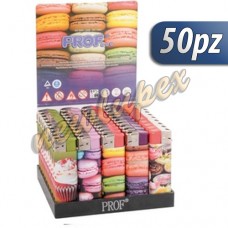 Accendino elettronico ricaricabile - dolci - 50pz